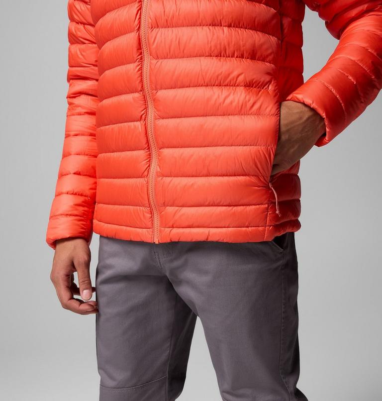Men's Corelite Packable Down Hooded Jacket, Color: Zing, image 8