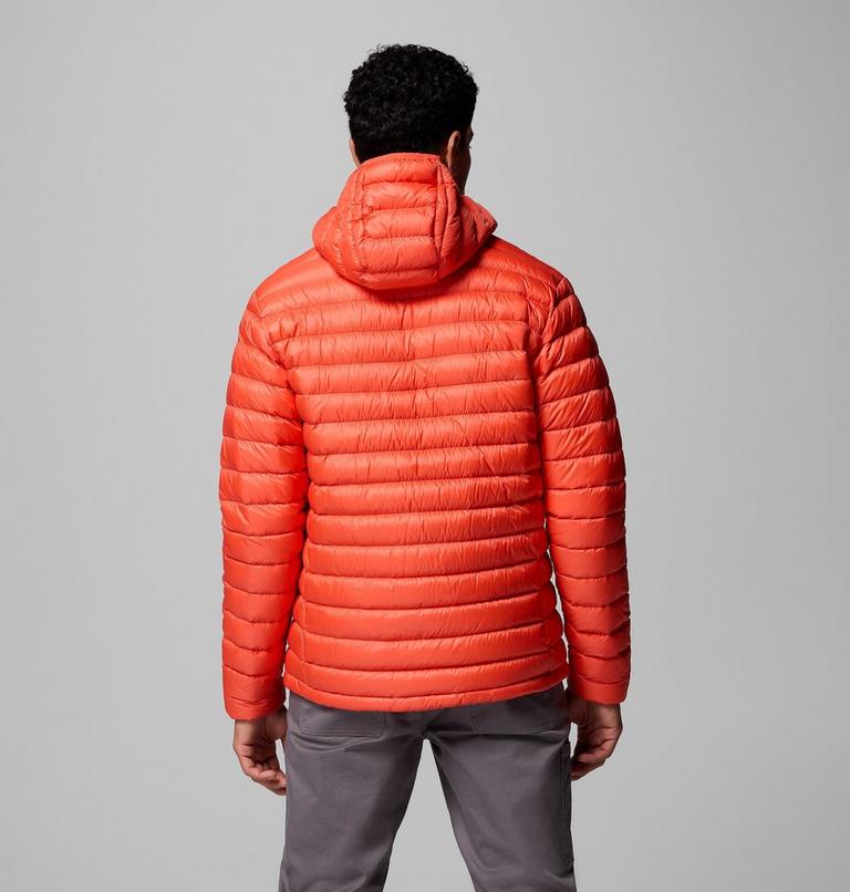 Men's Corelite Packable Down Hooded Jacket, Color: Zing, image 3