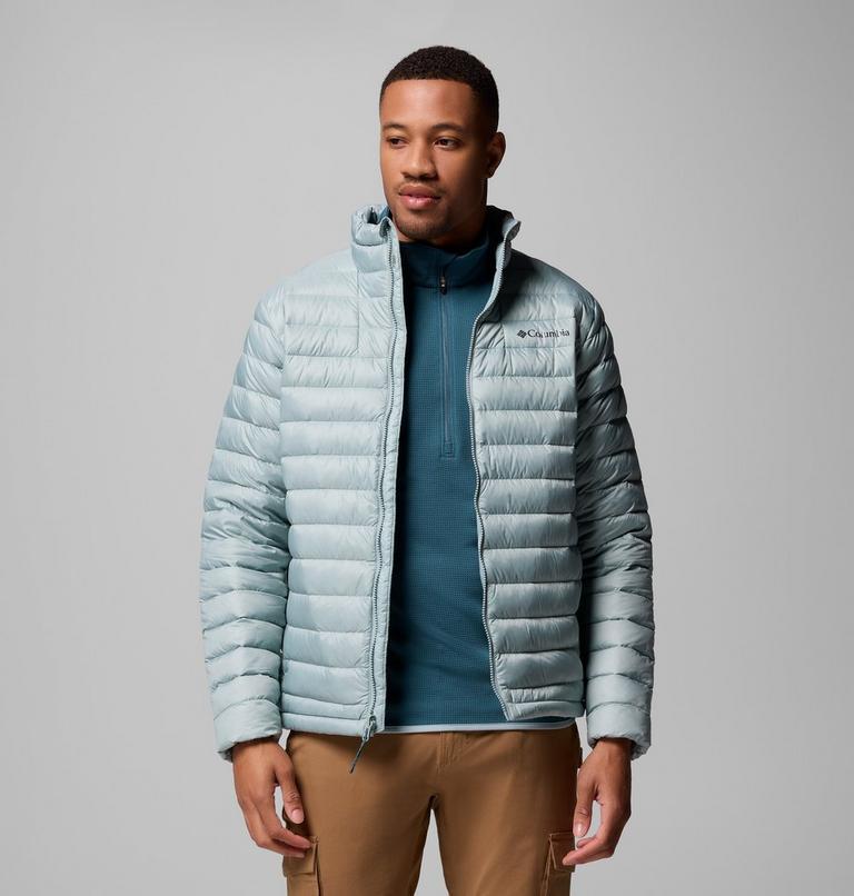 Chaqueta fácil de guardar de plumón Corelite para hombre, Color: Crushed Blue, image 5