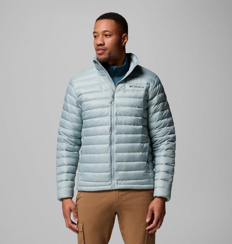 Chaqueta fácil de guardar de plumón Corelite para hombre, Color: Crushed Blue, image 1