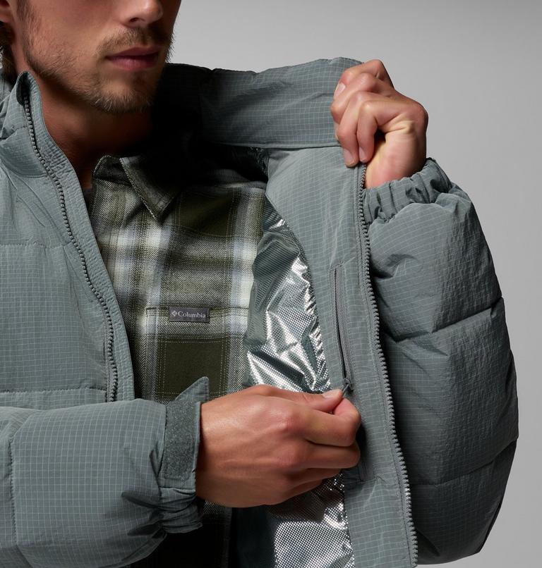 Men's Pike Lake Novelty Puffer Jacket, Color: Sedona Sage, image 7