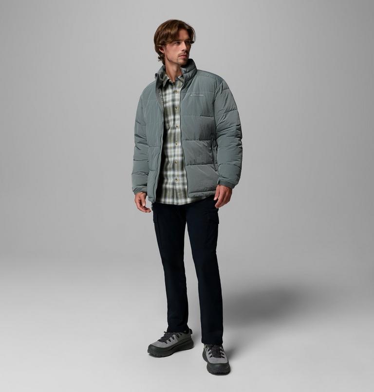 Men's Pike Lake Novelty Puffer Jacket, Color: Sedona Sage, image 2