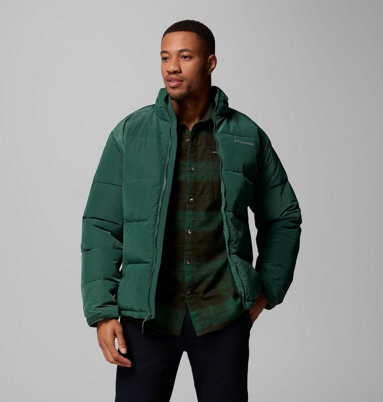 Men's Pike Lake Novelty Jacket, Color: Rain Forest, image 5
