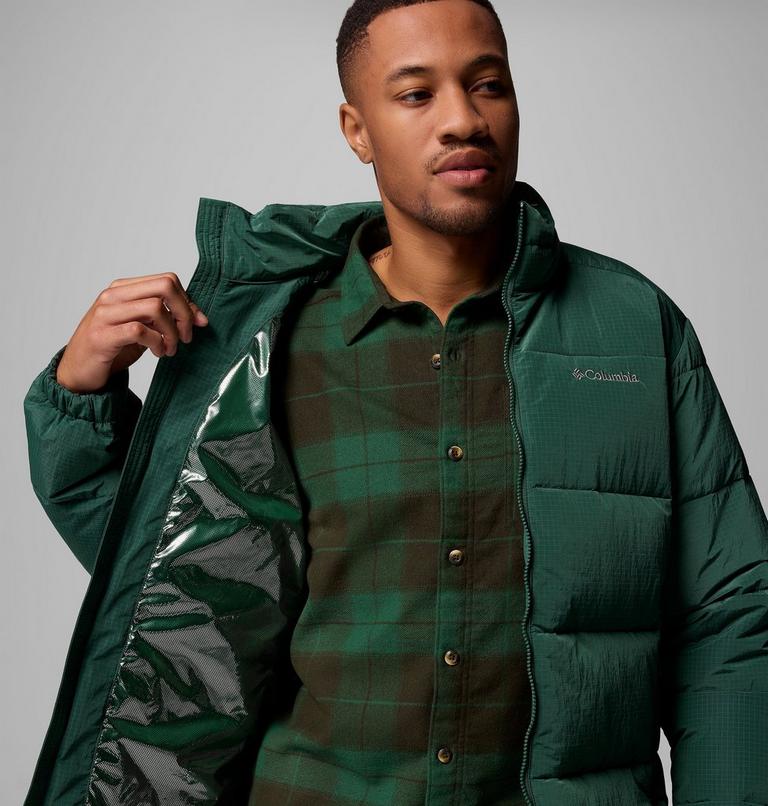 Men's Pike Lake Novelty Jacket, Color: Rain Forest, image 6
