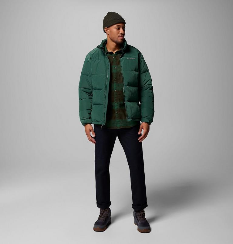 Men's Pike Lake Novelty Jacket, Color: Rain Forest, image 2