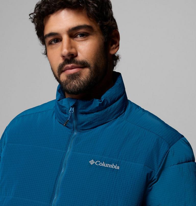 Men's Pike Lake Novelty Puffer Jacket, Color: Phoenix Blue, image 8
