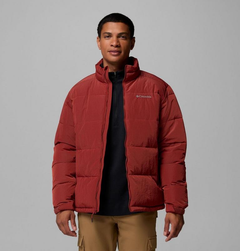 Men's Pike Lake Novelty Puffer Jacket, Color: Red Oxide, image 5
