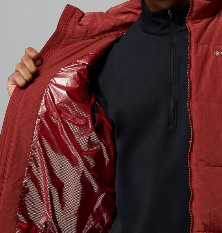 Men's Pike Lake Novelty Puffer Jacket, Color: Red Oxide, image 6