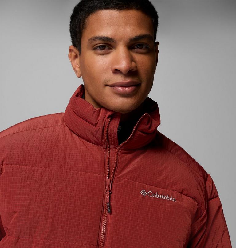 Men's Pike Lake Novelty Puffer Jacket, Color: Red Oxide, image 8