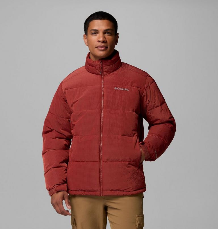 Men's Pike Lake Novelty Puffer Jacket, Color: Red Oxide, image 1