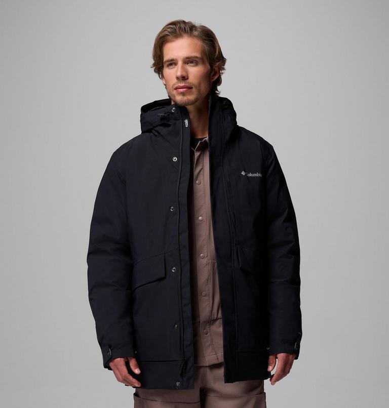 Parka impermeable de plumón Street Heights para hombre, Color: Black, image 5