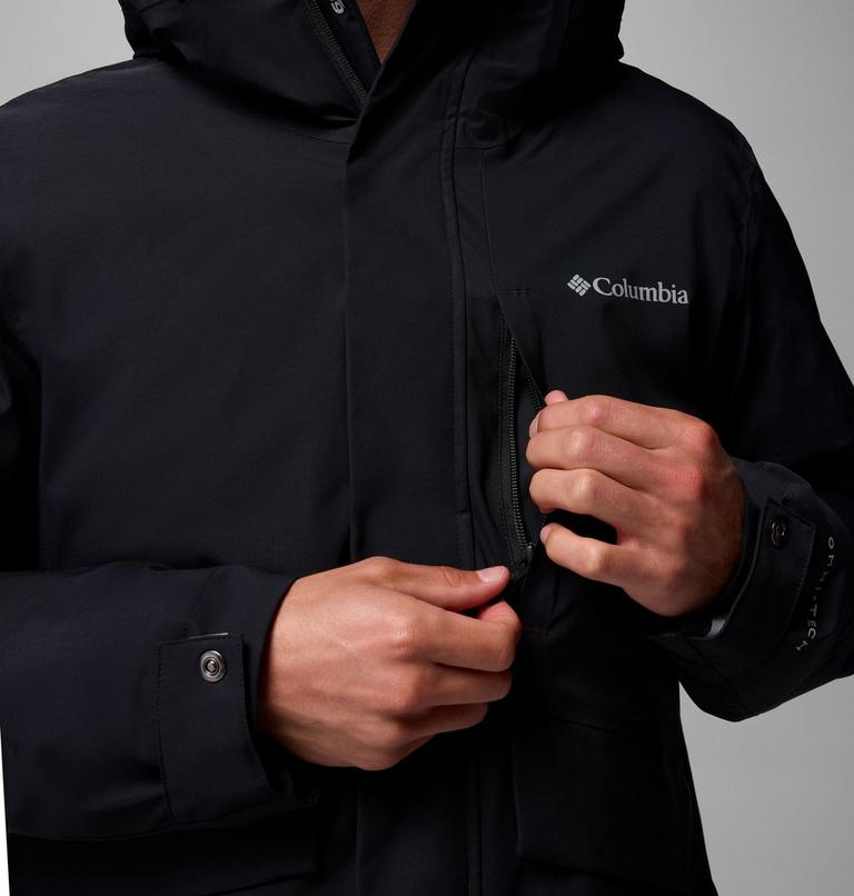 Parka impermeable de plumón Street Heights para hombre, Color: Black, image 7