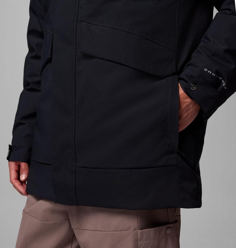Parka impermeable de plumón Street Heights para hombre, Color: Black, image 8