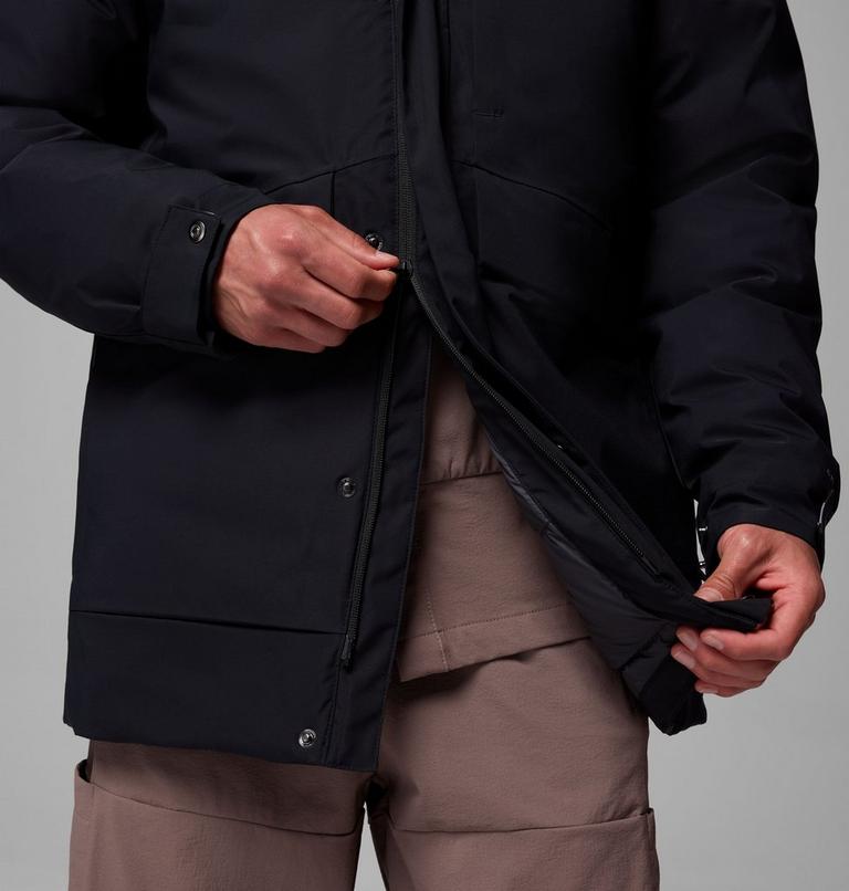 Parka impermeable de plumón Street Heights para hombre, Color: Black, image 9