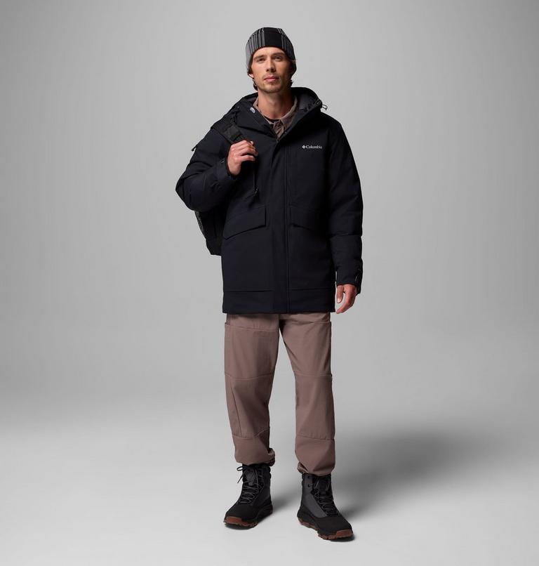 Parka impermeable de plumón Street Heights para hombre, Color: Black, image 2