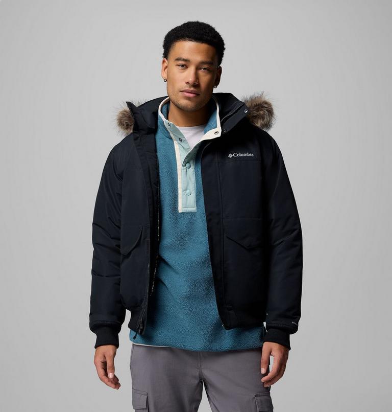Men's Cape Ridge Bomber Jacket, Color: Black, image 5
