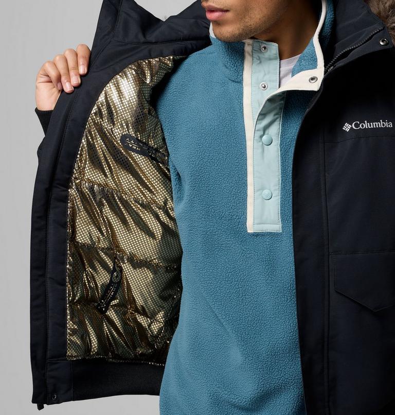 Men's Cape Ridge Bomber Jacket, Color: Black, image 6