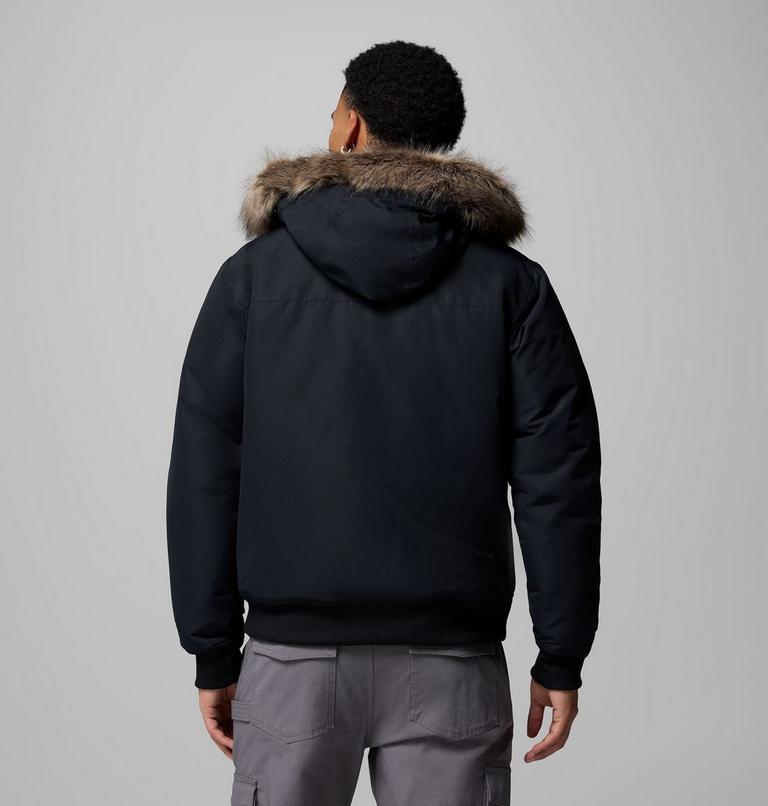 Men's Cape Ridge Bomber Jacket, Color: Black, image 3