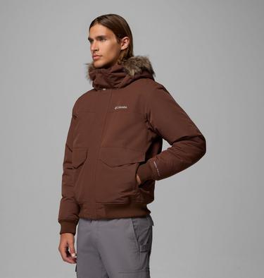 Men's Cape Ridge Waterproof Down Bomber Jacket, Color: Tobacco, image 8