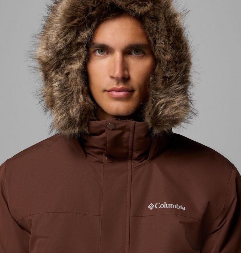 Chaqueta bomber impermeable de plumón Cape Ridge para hombre, Color: Tobacco, image 7