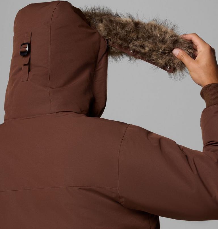 Chaqueta bomber impermeable de plumón Cape Ridge para hombre, Color: Tobacco, image 9