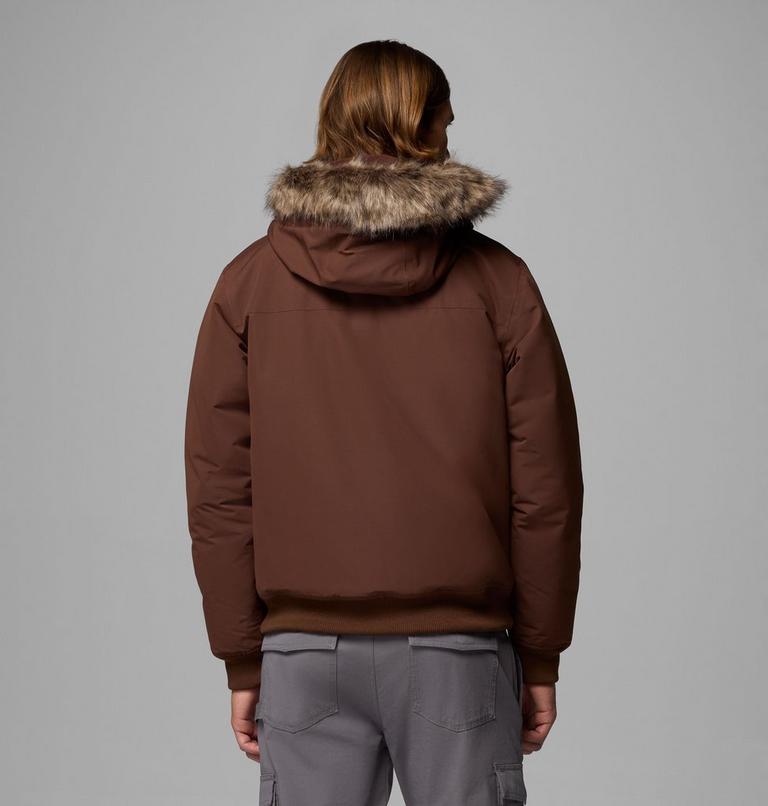 Chaqueta bomber impermeable de plumón Cape Ridge para hombre, Color: Tobacco, image 3
