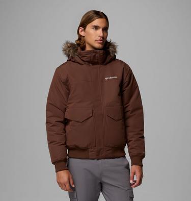 Men's Cape Ridge Waterproof Down Bomber Jacket, Color: Tobacco, image 5