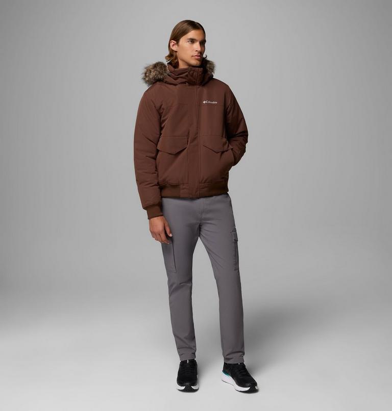 Chaqueta bomber impermeable de plumón Cape Ridge para hombre, Color: Tobacco, image 2