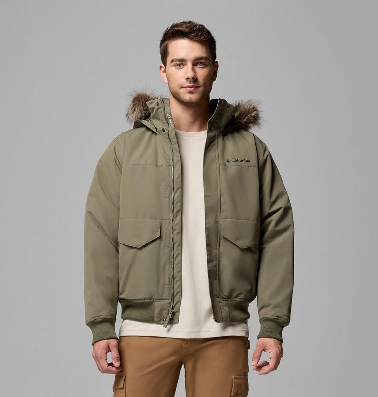 Men's Cape Ridge Bomber Jacket, Color: Stone Green, image 5