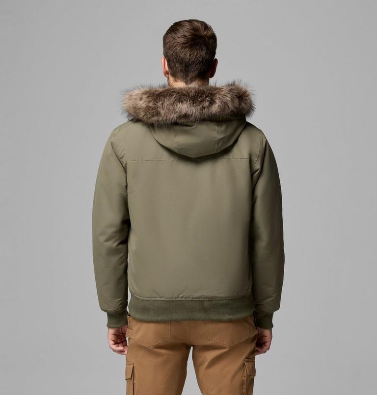 Men's Cape Ridge Bomber Jacket, Color: Stone Green, image 3
