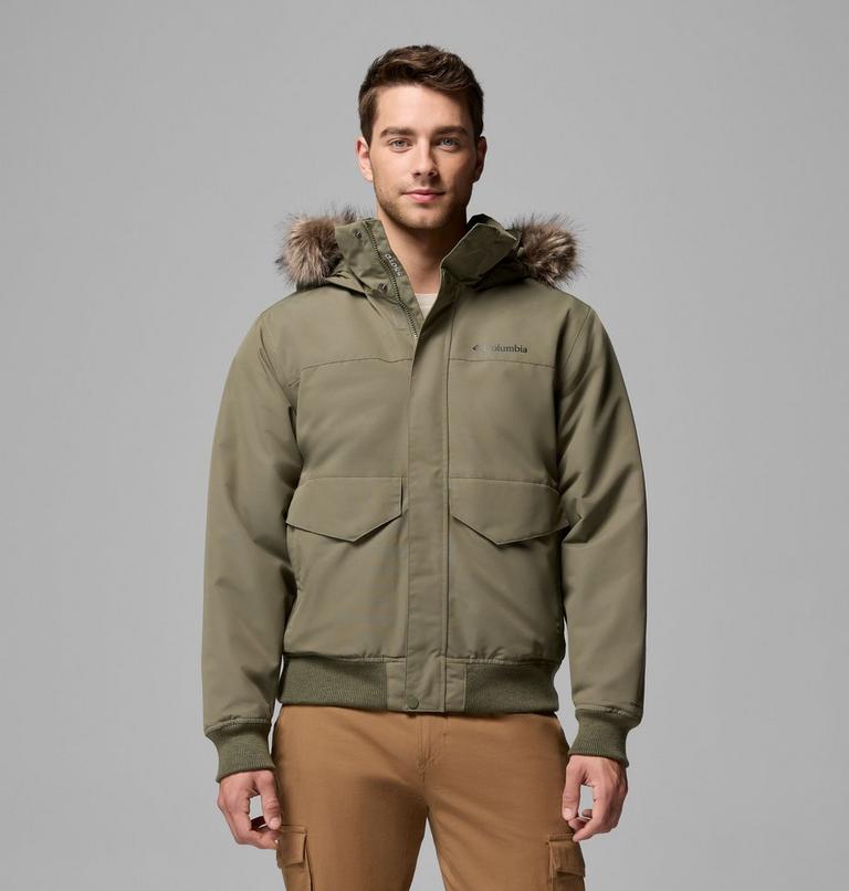 Men's Cape Ridge Bomber Jacket, Color: Stone Green, image 1