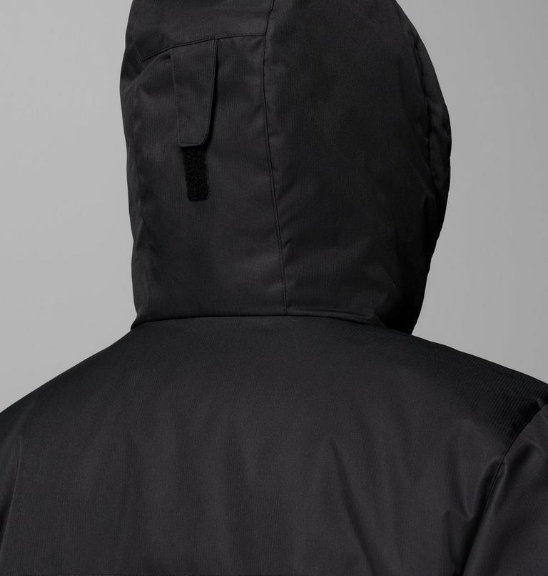Parka aislante con capucha Pines Lake para hombre, Color: Black, image 10
