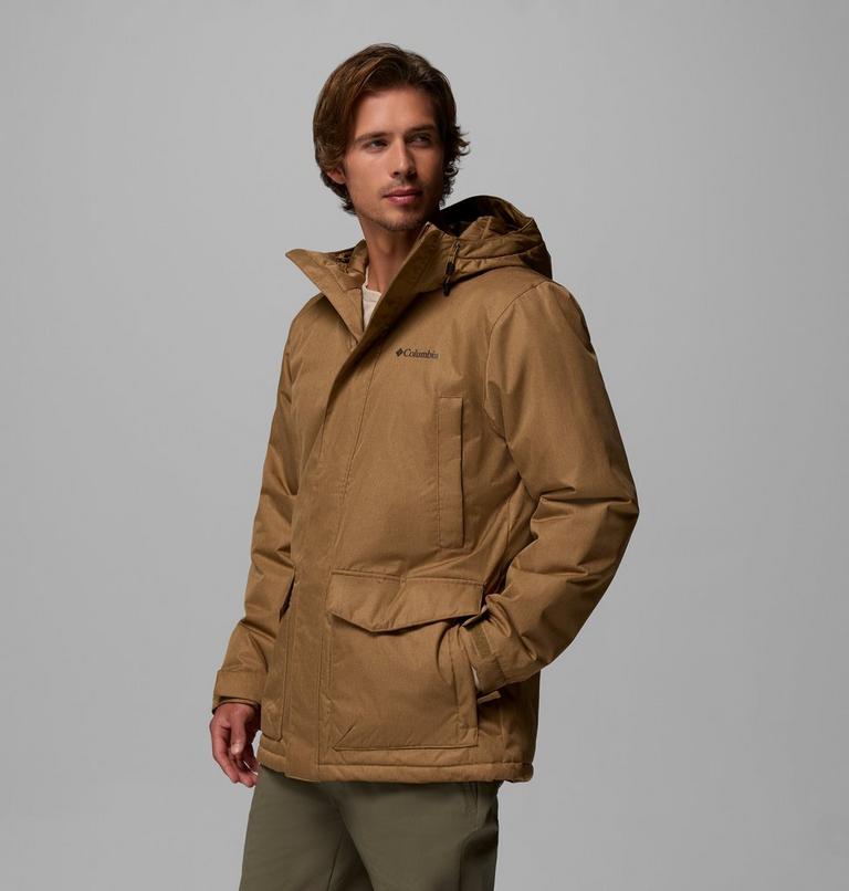 Parka aislante con capucha Pines Lake para hombre, Color: Delta, image 4
