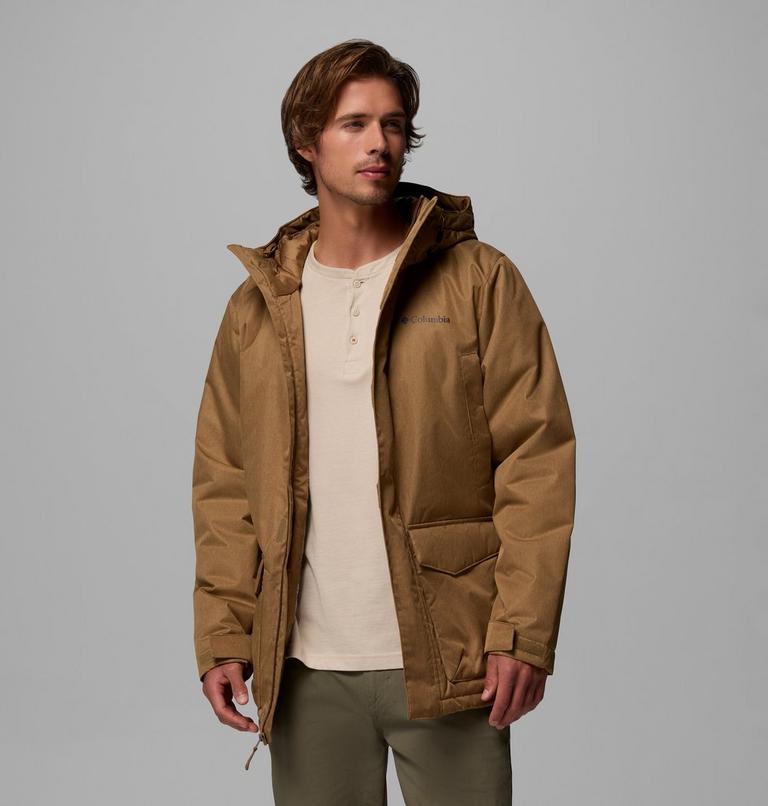 Parka aislante con capucha Pines Lake para hombre, Color: Delta, image 5