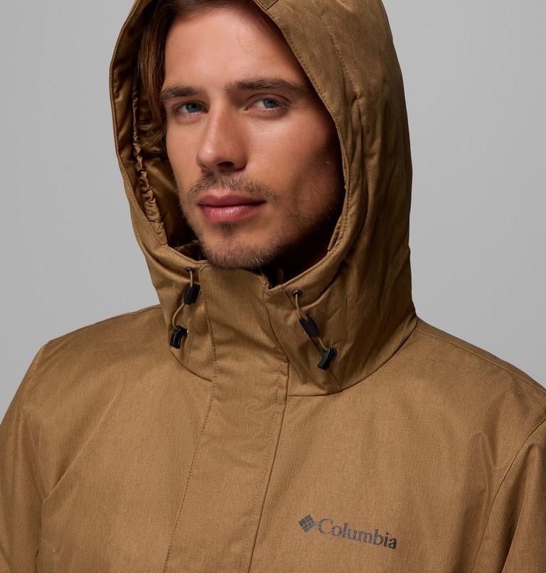 Parka aislante con capucha Pines Lake para hombre, Color: Delta, image 7