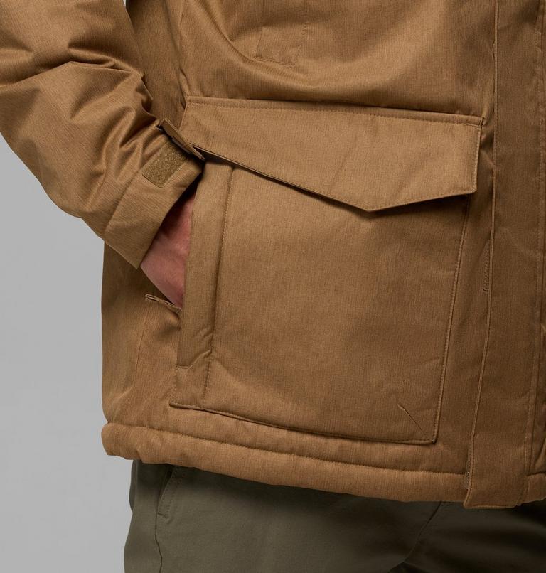 Parka aislante con capucha Pines Lake para hombre, Color: Delta, image 9