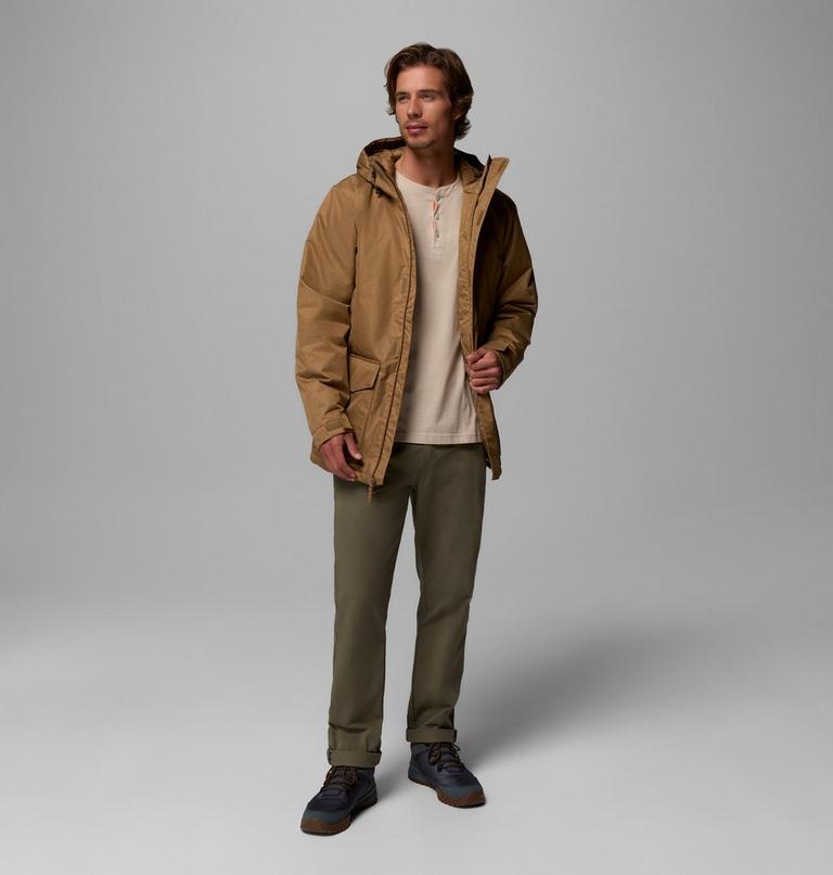 Parka aislante con capucha Pines Lake para hombre, Color: Delta, image 2