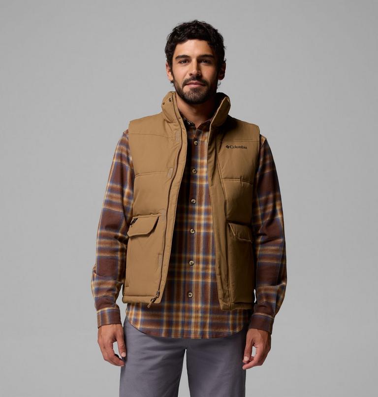 Men's Landroamer Puffer Vest, Color: Delta, image 5