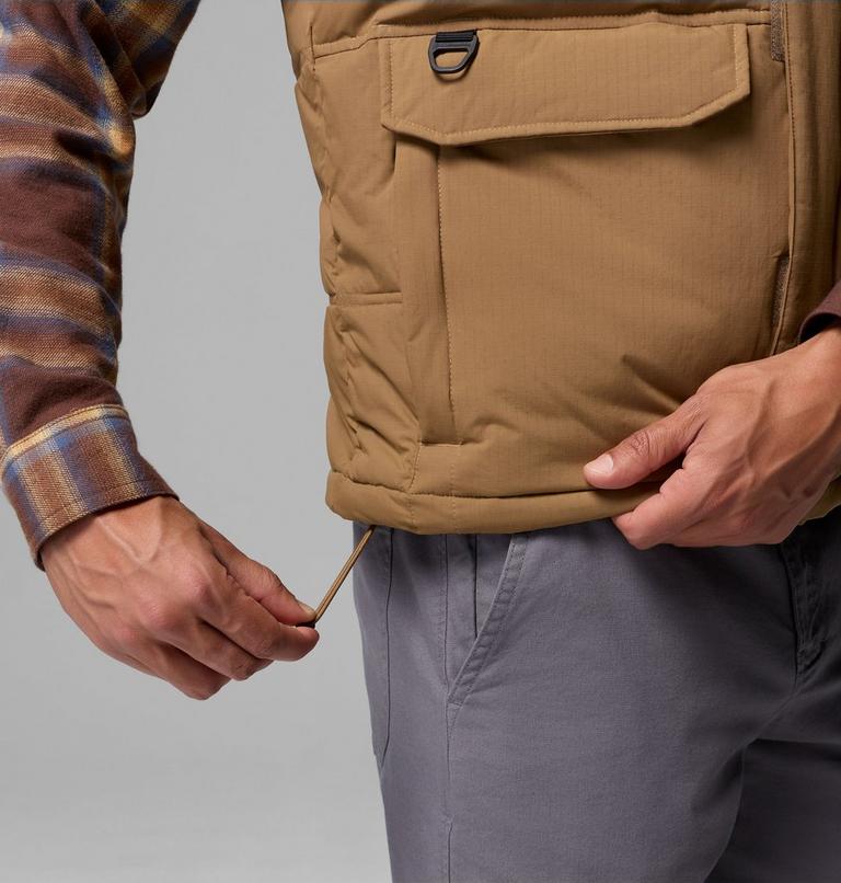 Men's Landroamer Puffer Vest, Color: Delta, image 9