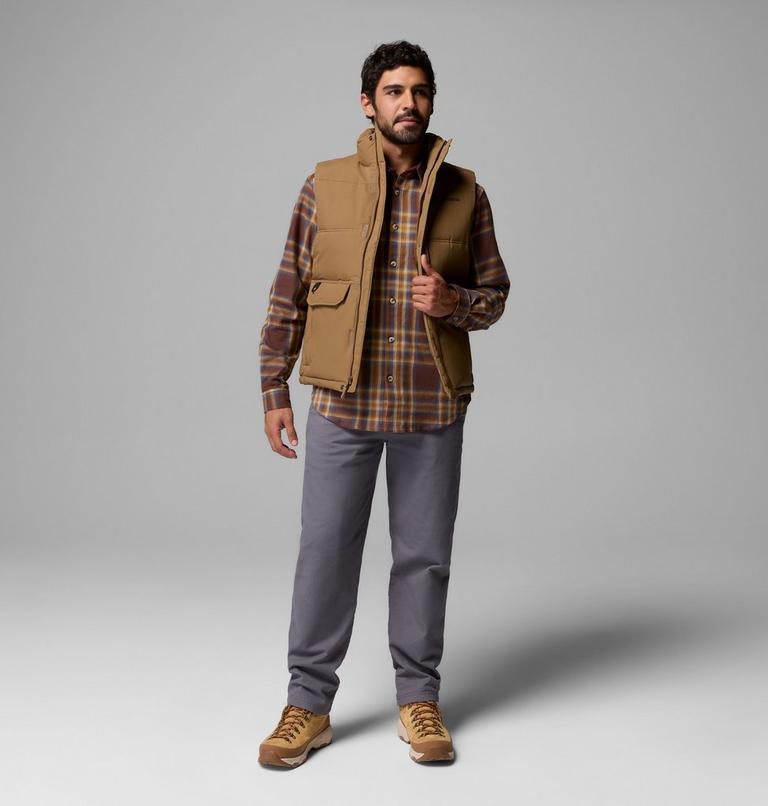 Men's Landroamer Puffer Vest, Color: Delta, image 2
