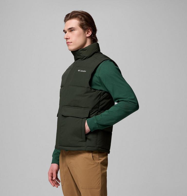 Chaleco acolchado aislante Landroamer para hombre, Color: Greenscape, image 4