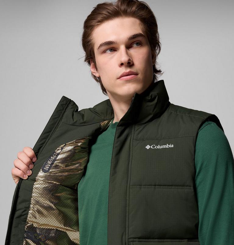 Chaleco acolchado aislante Landroamer para hombre, Color: Greenscape, image 6