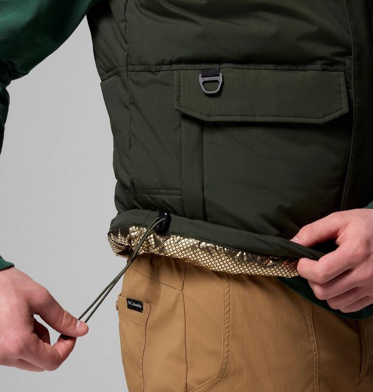 Chaleco acolchado aislante Landroamer para hombre, Color: Greenscape, image 9