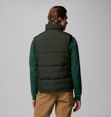 Men's Landroamer Insulated Puffer Gilet, Color: Greenscape, image 7