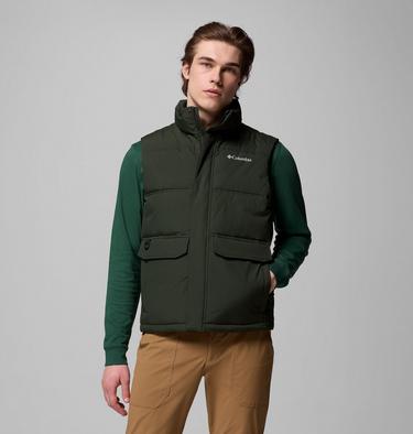 Men's Landroamer Puffer Vest, Color: Greenscape, image 5