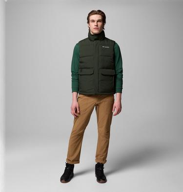 Men's Landroamer Puffer Vest, Color: Greenscape, image 6