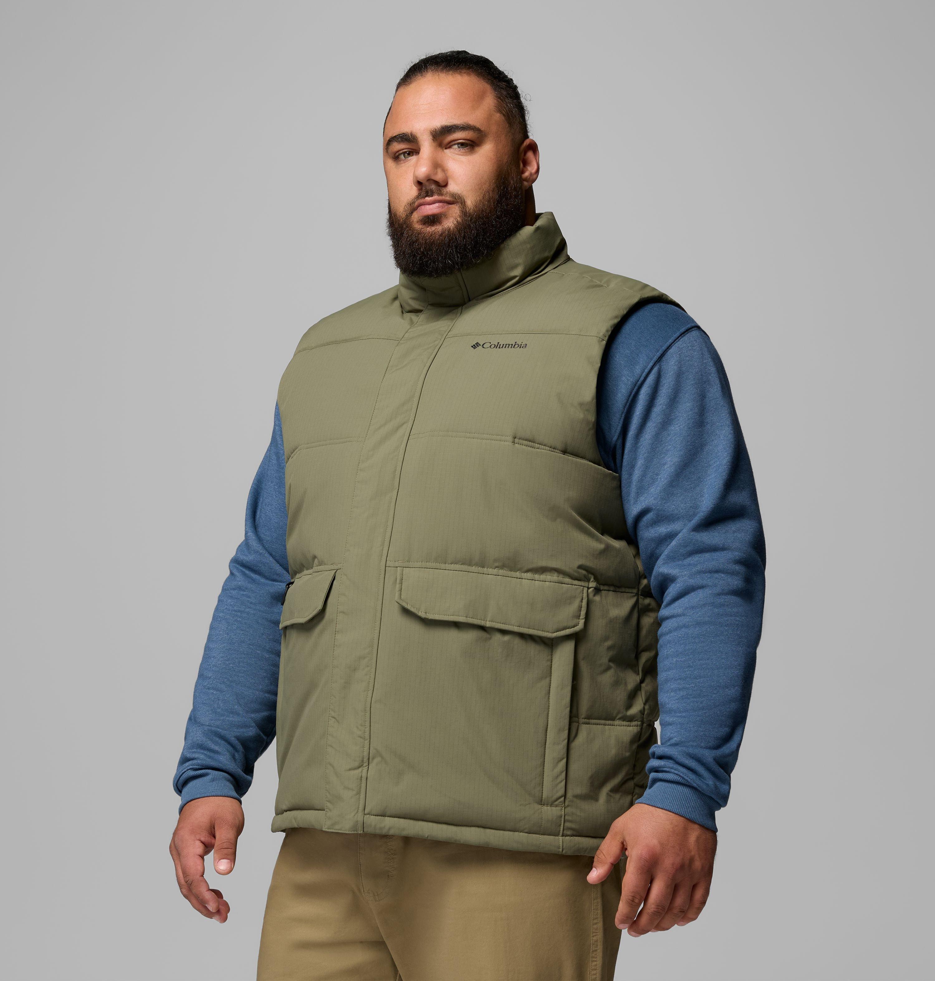 Veste matelassée sans manches Landroamer pour homme – Tailles forts | 397 | 6X 4