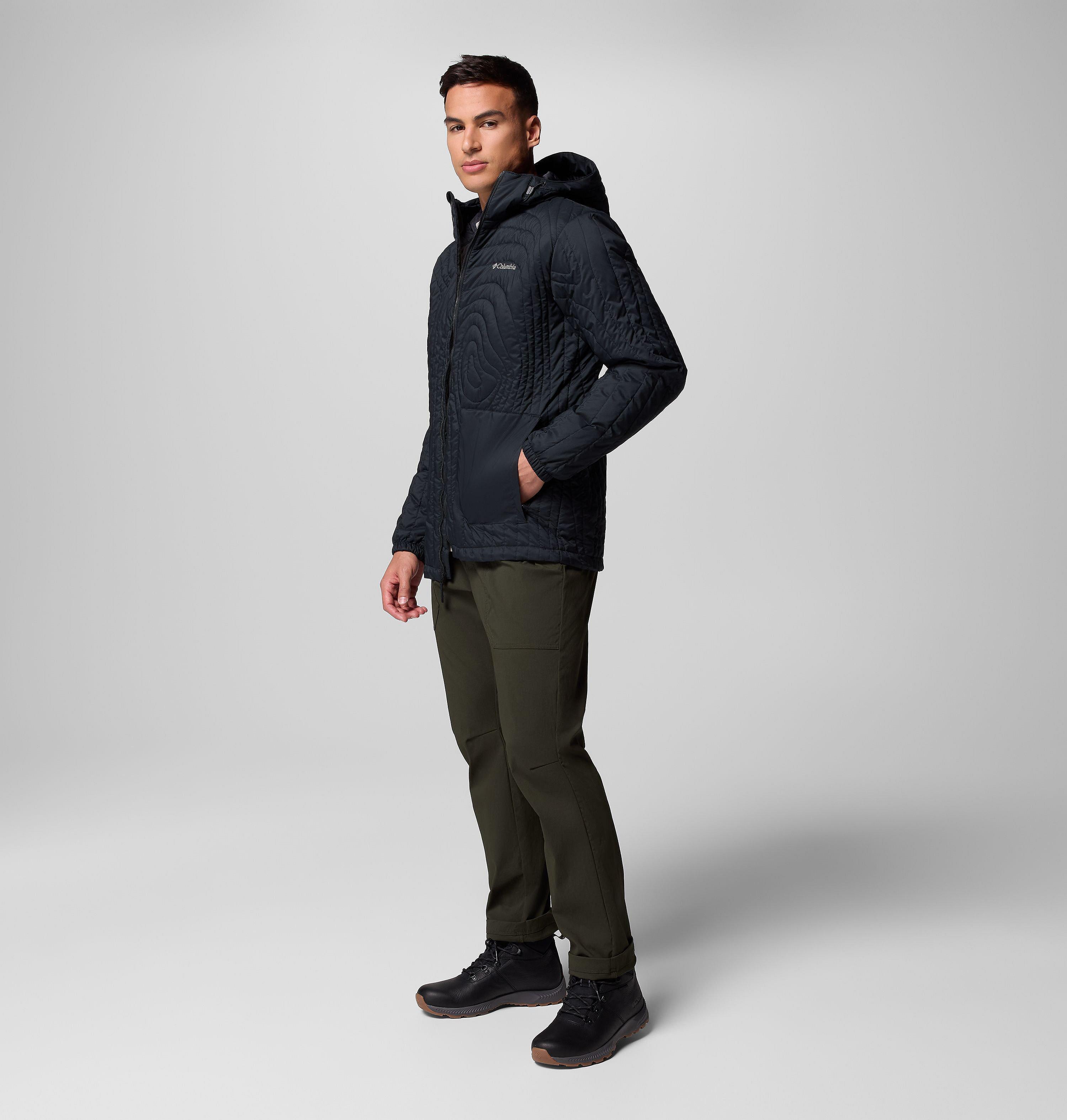 Men's Landroamer Quilted Hooded Jacket 9