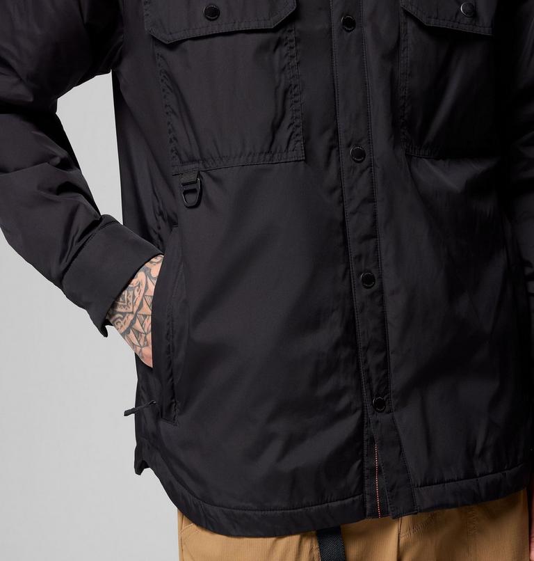 Men's Landroamer Shirt Jacket, Color: Black, image 8