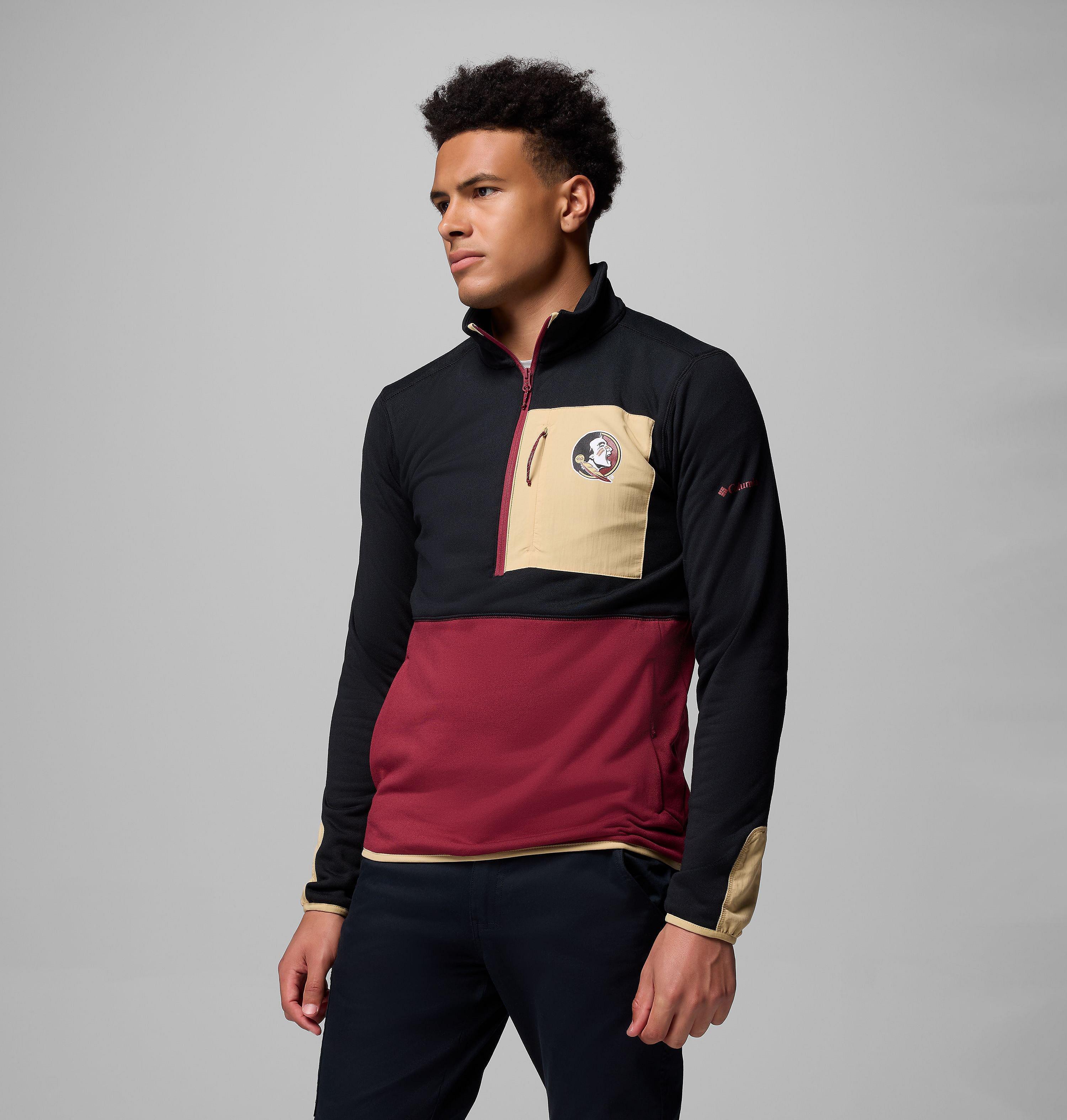 Men's Collegiate Columbia Hike Half Zip Jacket - Florida State 4